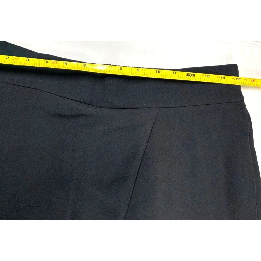 Lululemon With The Flow Pant 8 Black Travel Woven Crop Wide Leg Crop LW5BVNS